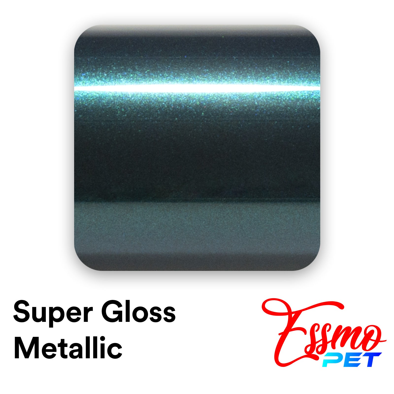 PET Super Gloss Metallic Isle of Man Green Vinyl Wrap – Essmovinyl