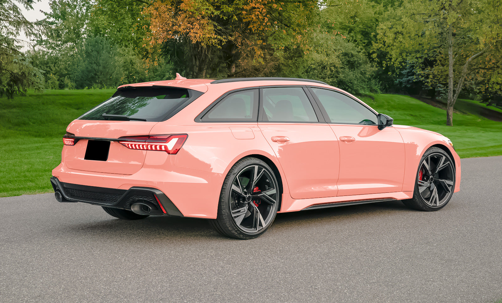 High Glossy Piggy Pink Vinyl Wrap