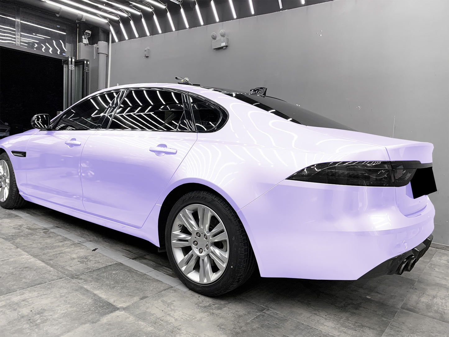 Liquid Metallic Iris Purple Vinyl Wrap