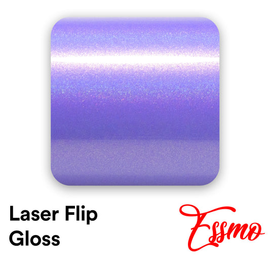 Laser Flip Gloss Purple Vinyl Wrap