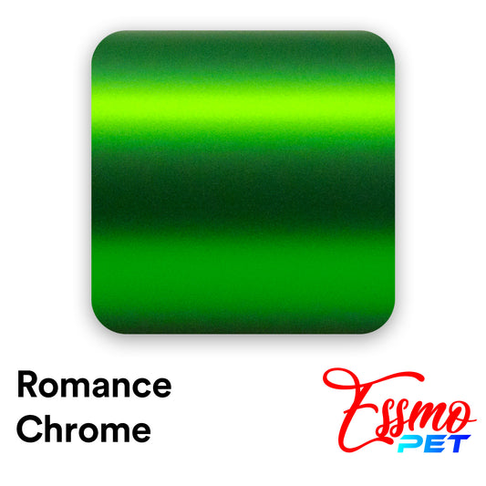 PET Romance Chrome Beast Green Vinyl Wrap