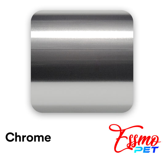 PET Chrome Silver Vinyl Wrap