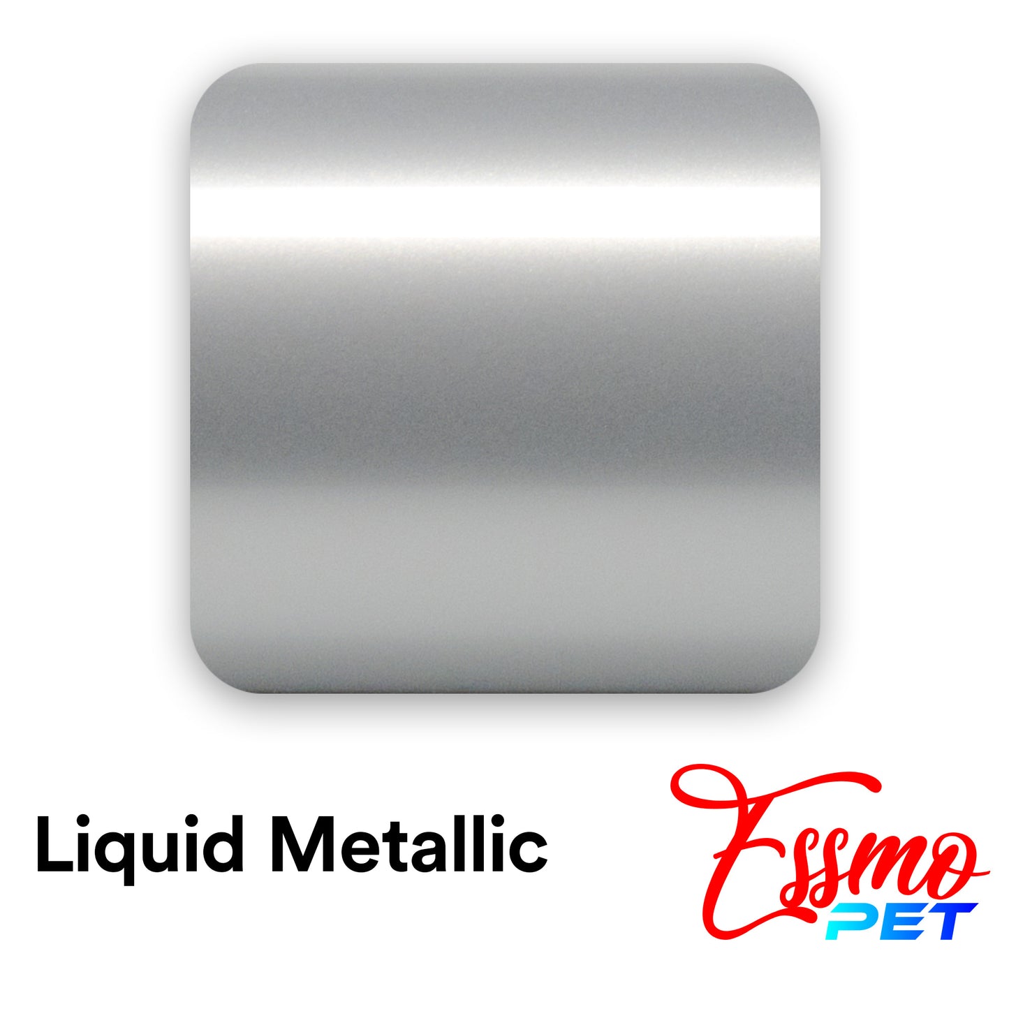 PET Liquid Metallic Mercury Silver Vinyl Wrap