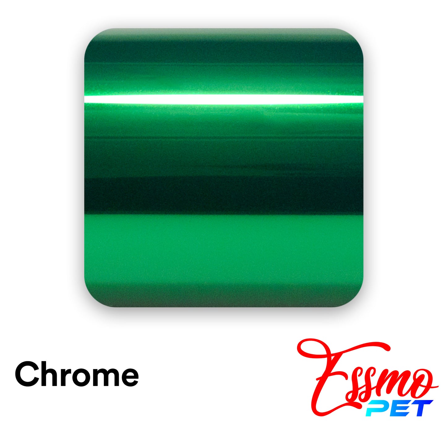 PET Chrome Green Vinyl Wrap