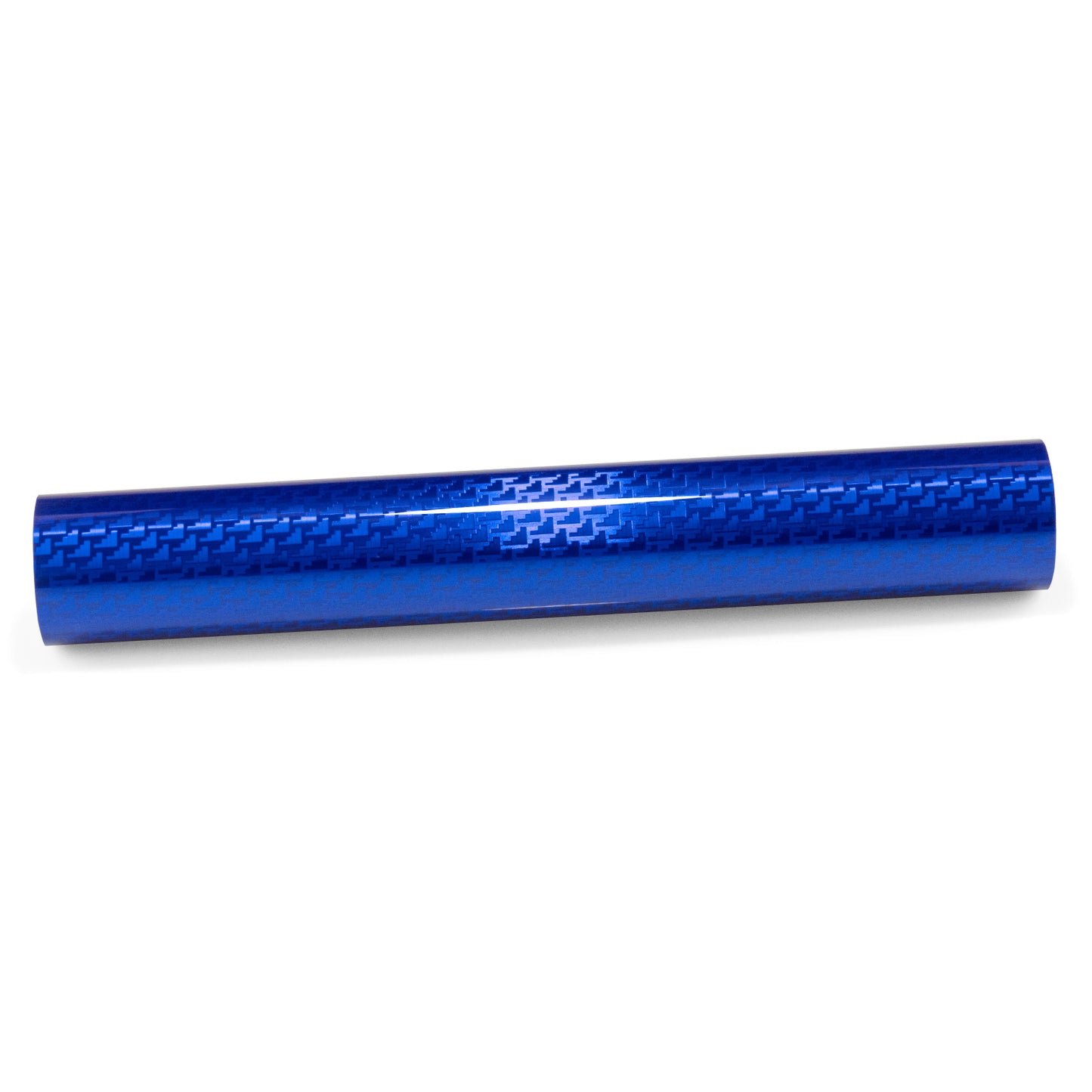 PET Squadron Carbon Fiber Gloss Royal Blue Vinyl Wrap