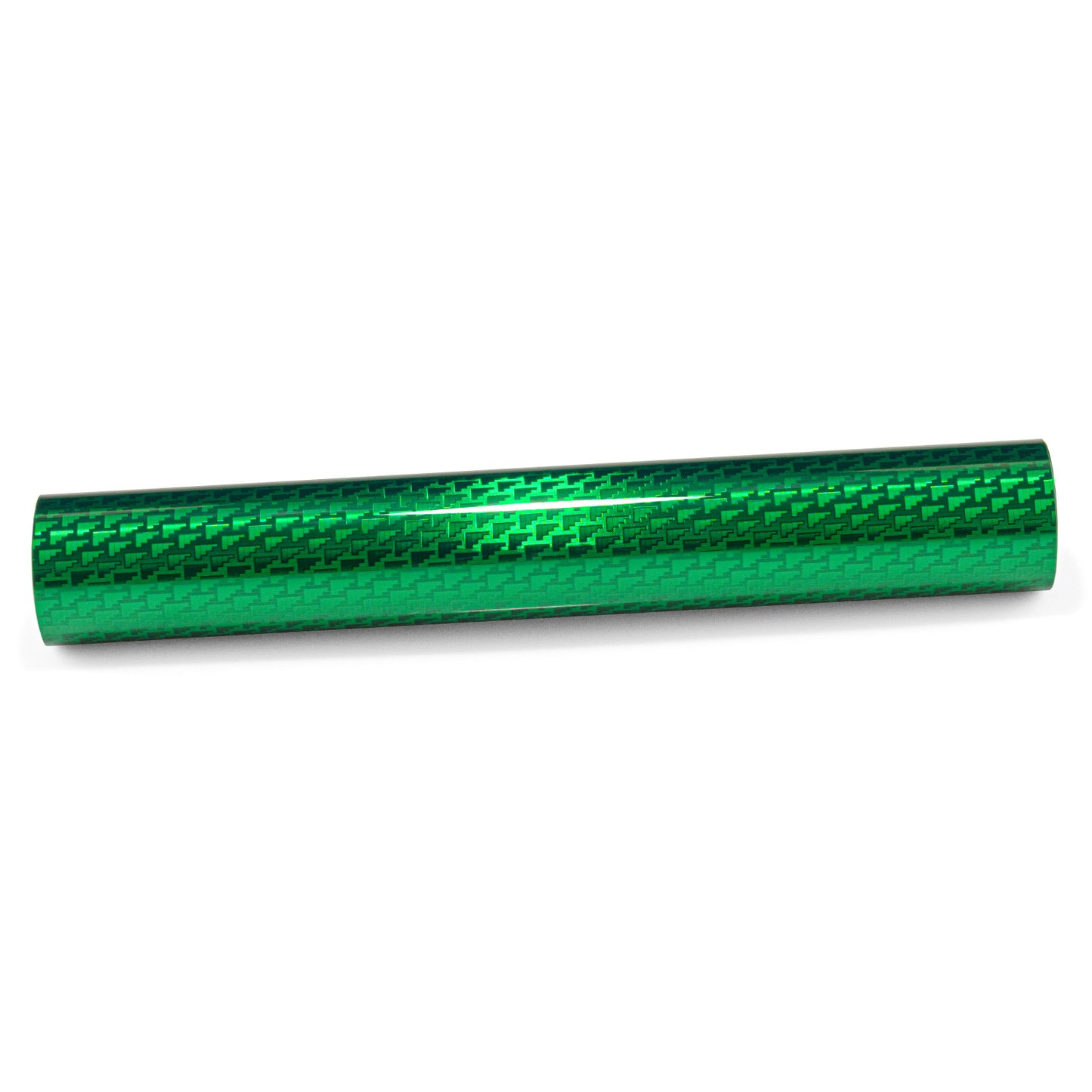 PET Squadron Carbon Fiber Gloss Emerald Green Vinyl Wrap