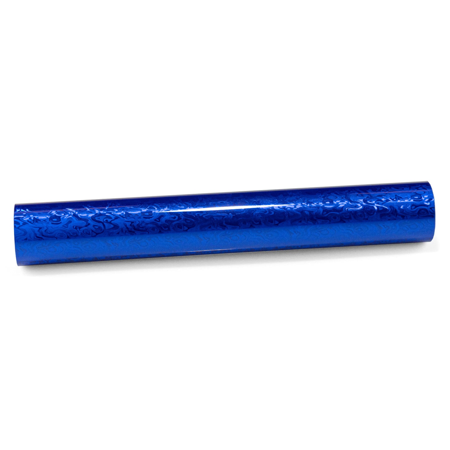 PET Damascus Forged Gloss Royal Blue Vinyl Wrap