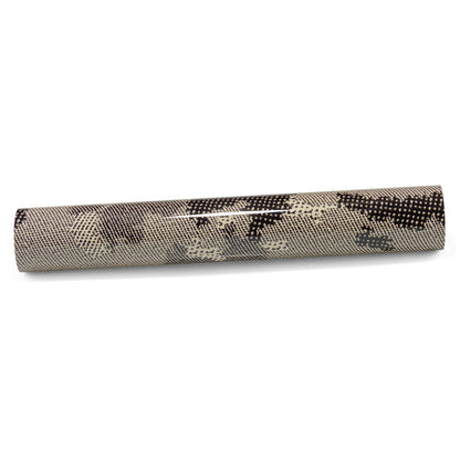 PET Camouflage Python Gloss Khaki Milan Vinyl Wrap