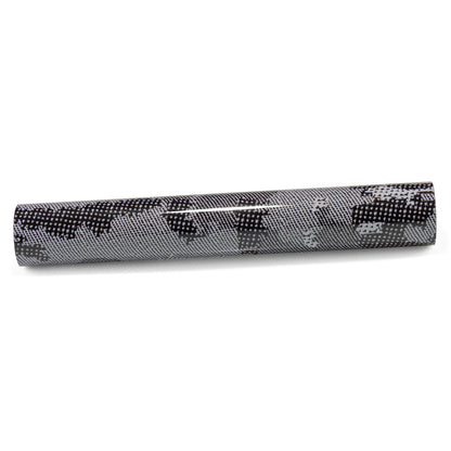 PET Camouflage Python Gloss Nardo Gray Vinyl Wrap