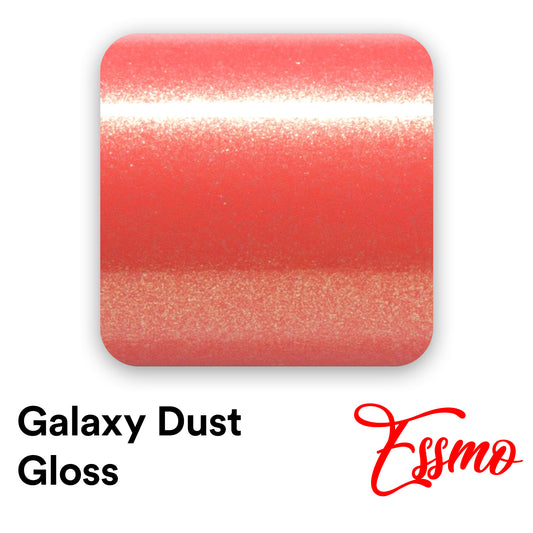 Galaxy Dust Gloss Red Gold Vinyl Wrap