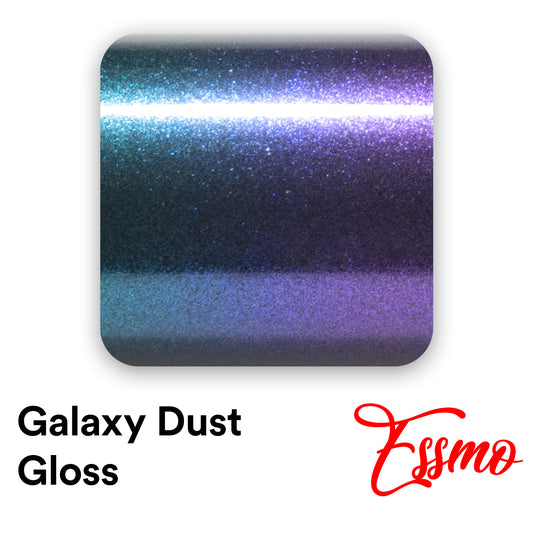 Galaxy Dust Gloss Purple Teal Vinyl Wrap