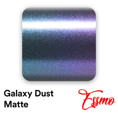 Galaxy Dust Matte Purple Teal Vinyl Wrap