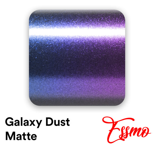 Galaxy Dust Matte Purple Blue Vinyl Wrap