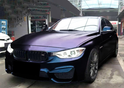 Galaxy Dust Matte Midnight Blue Vinyl Wrap