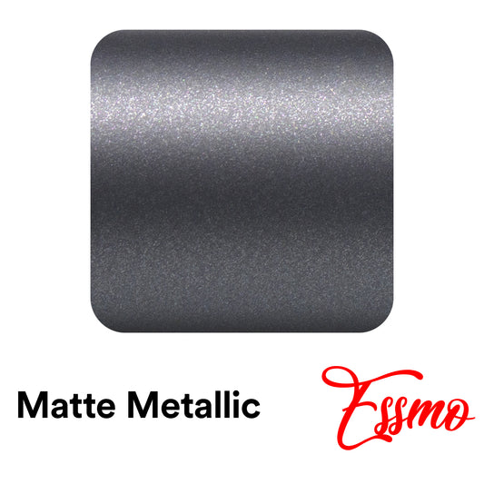 Matte Metallic Foggy Charcoal Vinyl Wrap