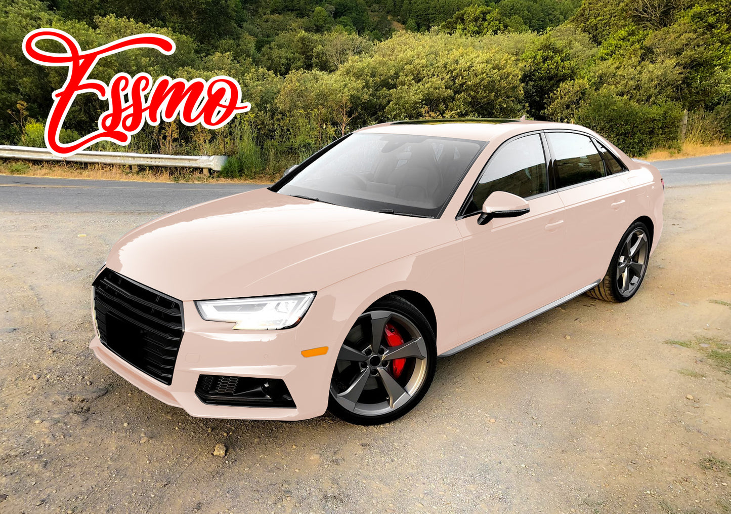 PET Super Gloss Pale Pink Vinyl Wrap