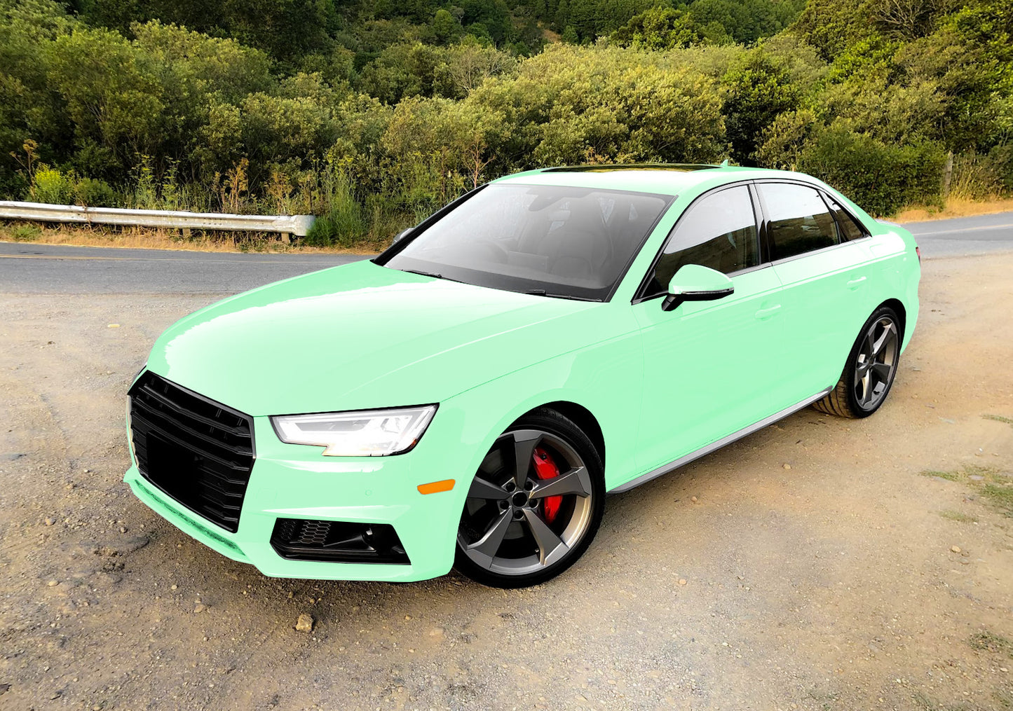 High Gloss Seafoam Green Vinyl Wrap