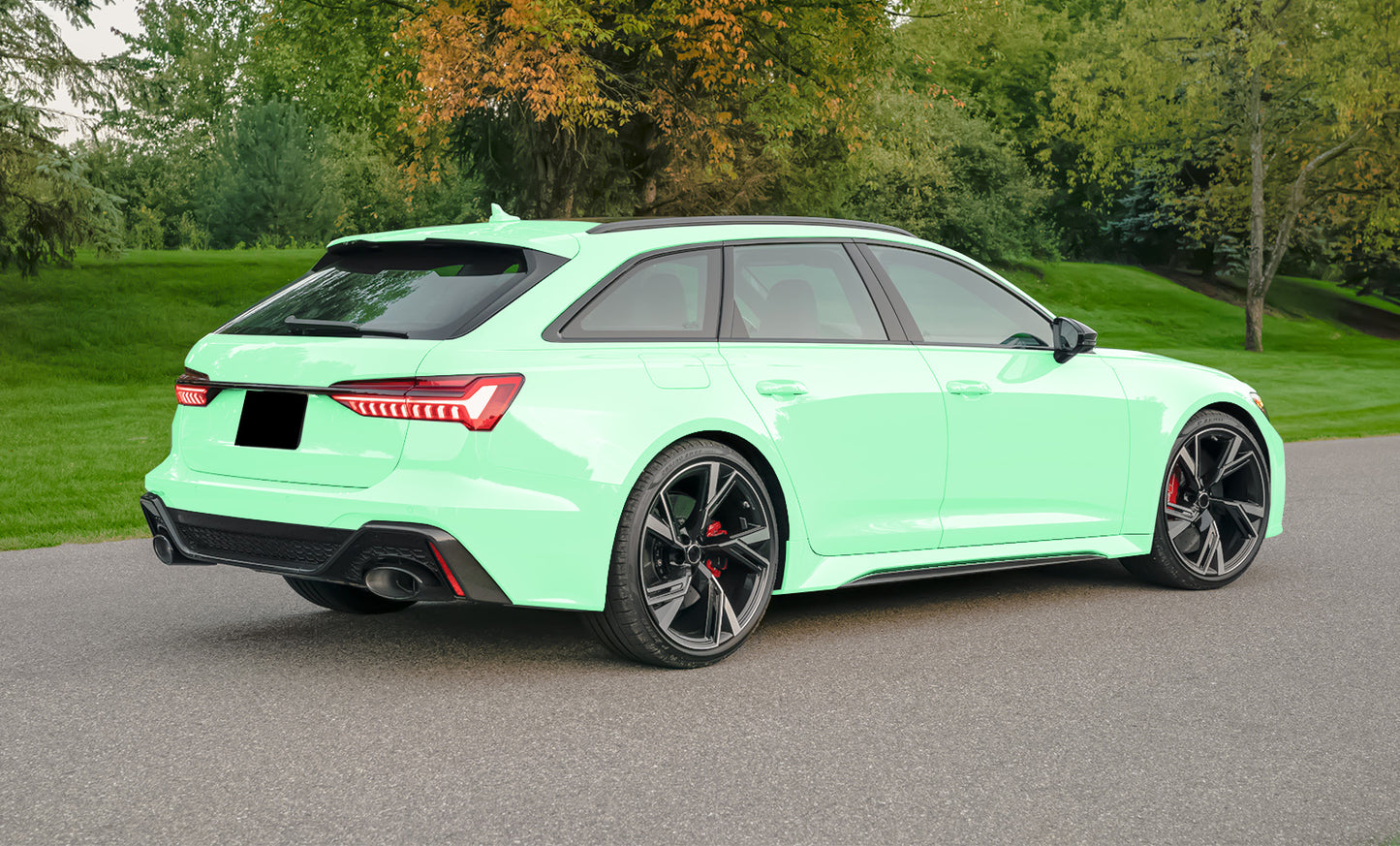 High Gloss Seafoam Green Vinyl Wrap