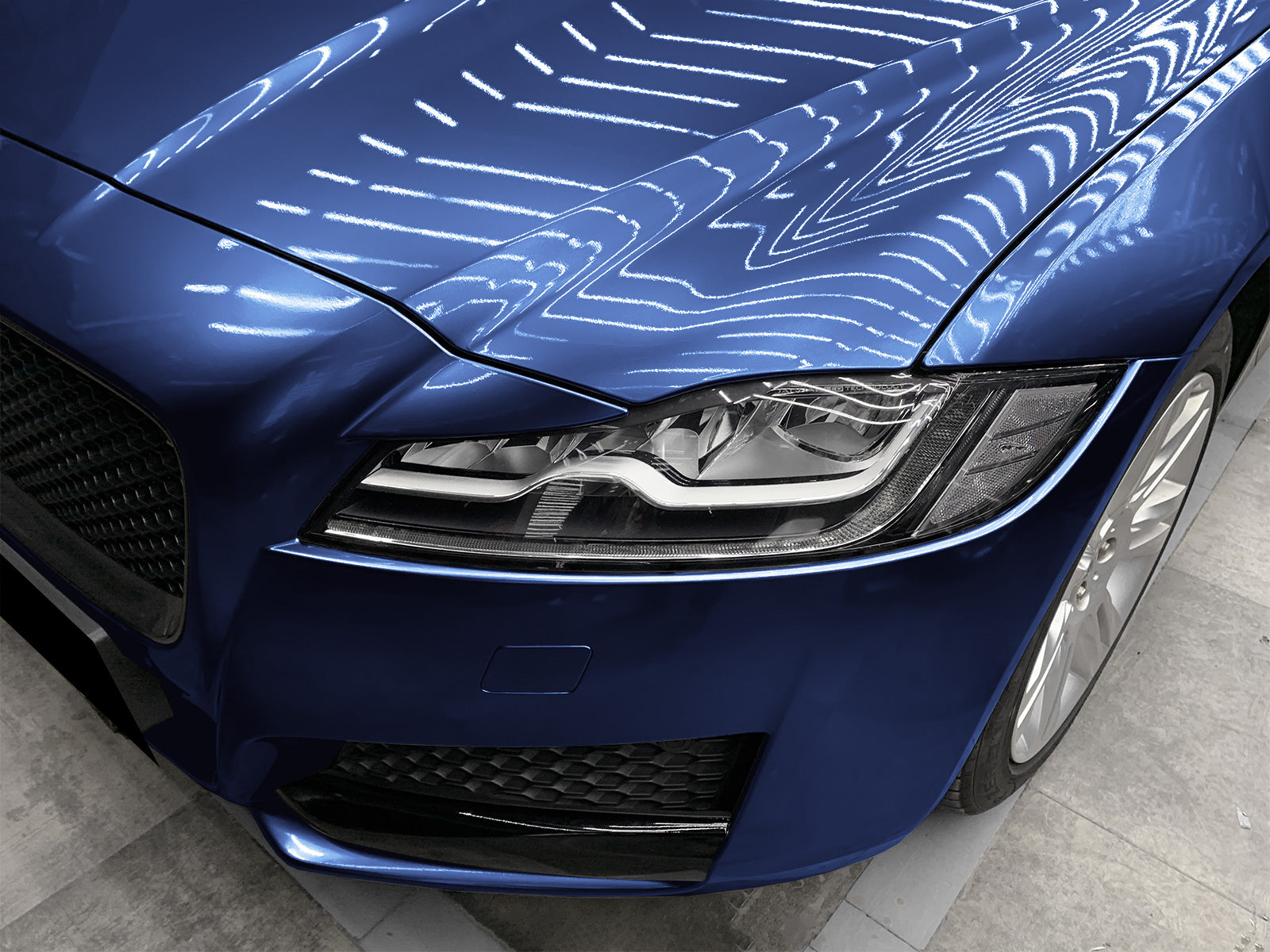 Super Gloss Metallic Midnight Blue Vinyl Wrap – Essmovinyl