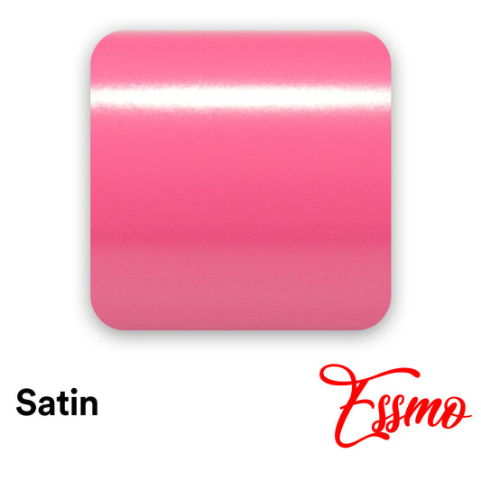 Satin Rose Red Matte Flat Vinyl Wrap