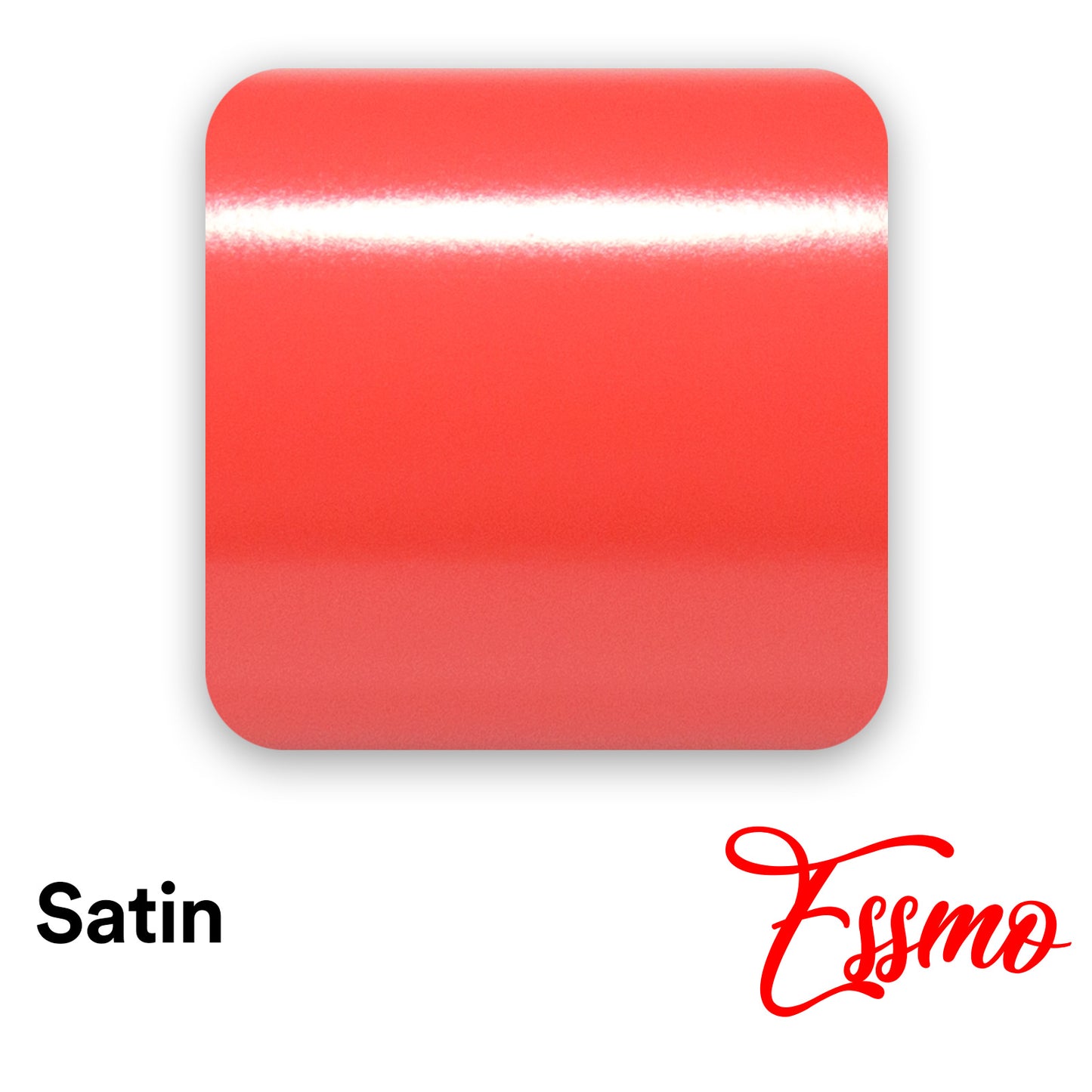 Satin Red Matte Flat Vinyl Wrap