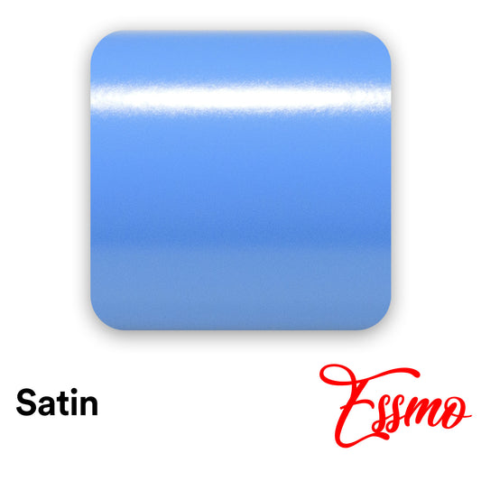 Satin Marina Blue Matte Flat Vinyl Wrap