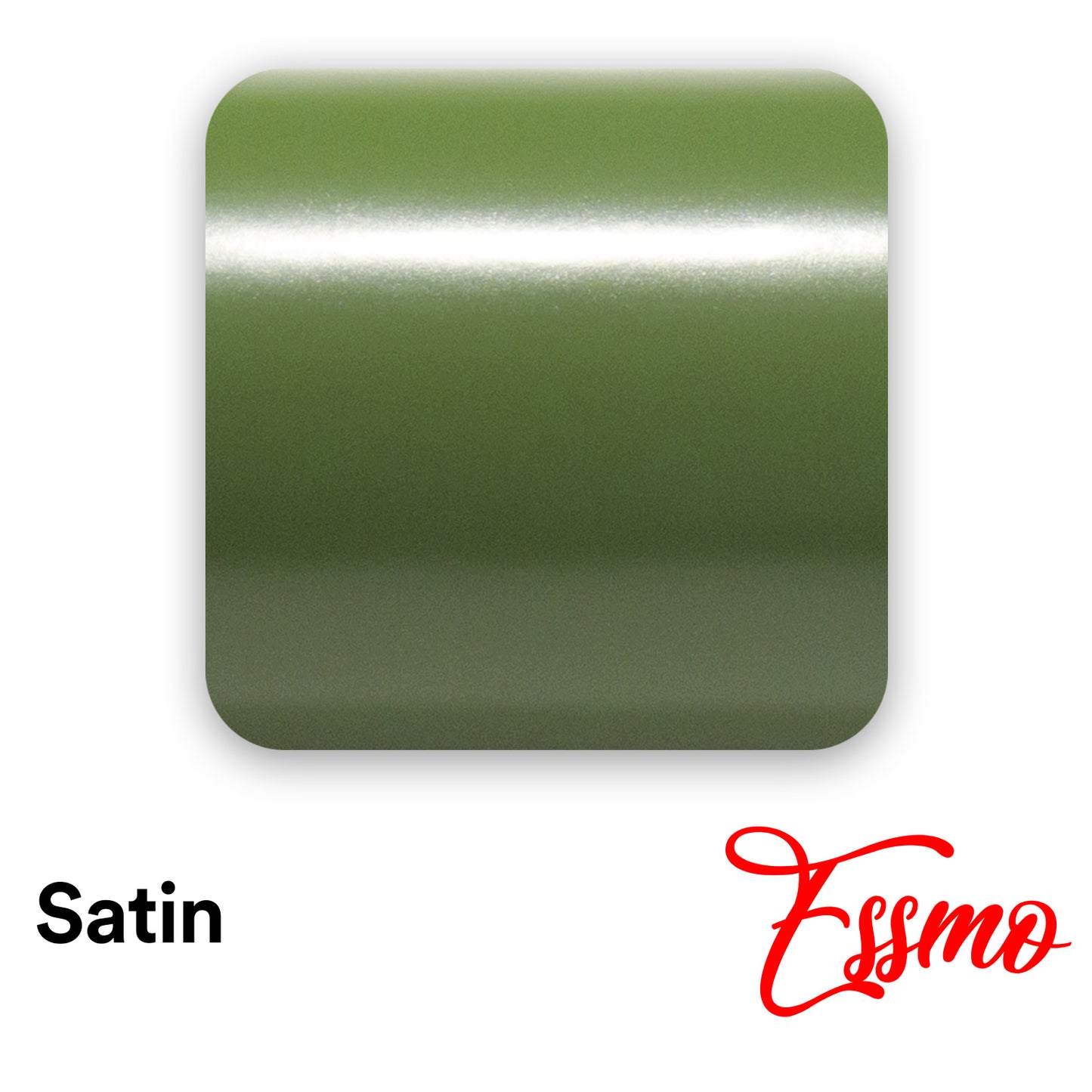 Satin Army Green Matte Flat Vinyl Wrap