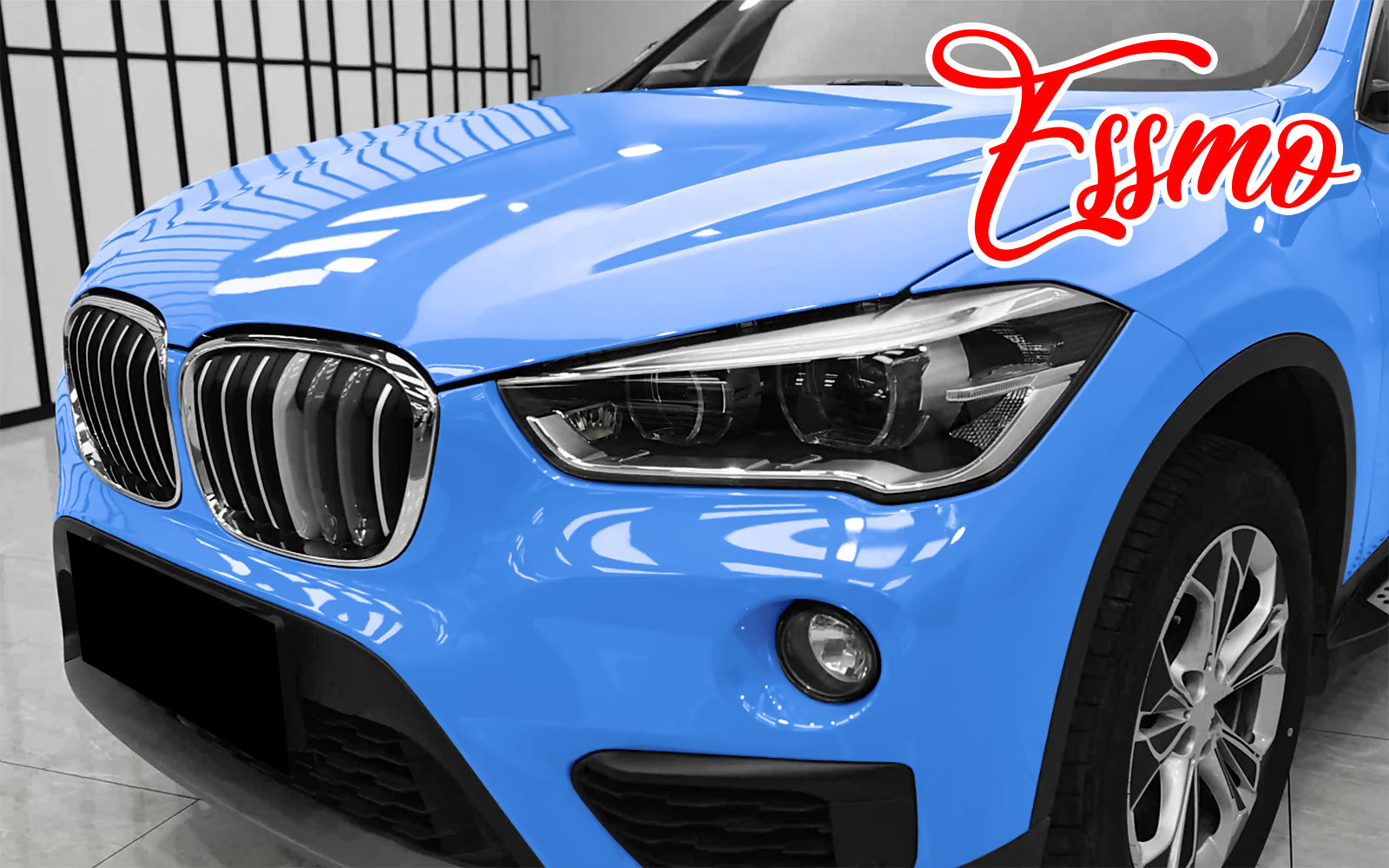 PET Super Gloss Marina Blue Vinyl Wrap – Essmovinyl