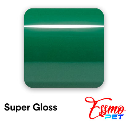 PET Super Gloss Dark Green Vinyl Wrap