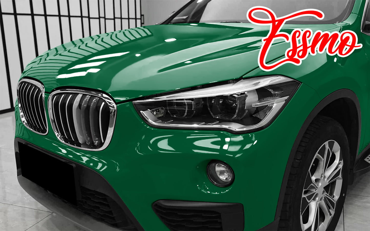 PET Super Gloss Dark Green Vinyl Wrap