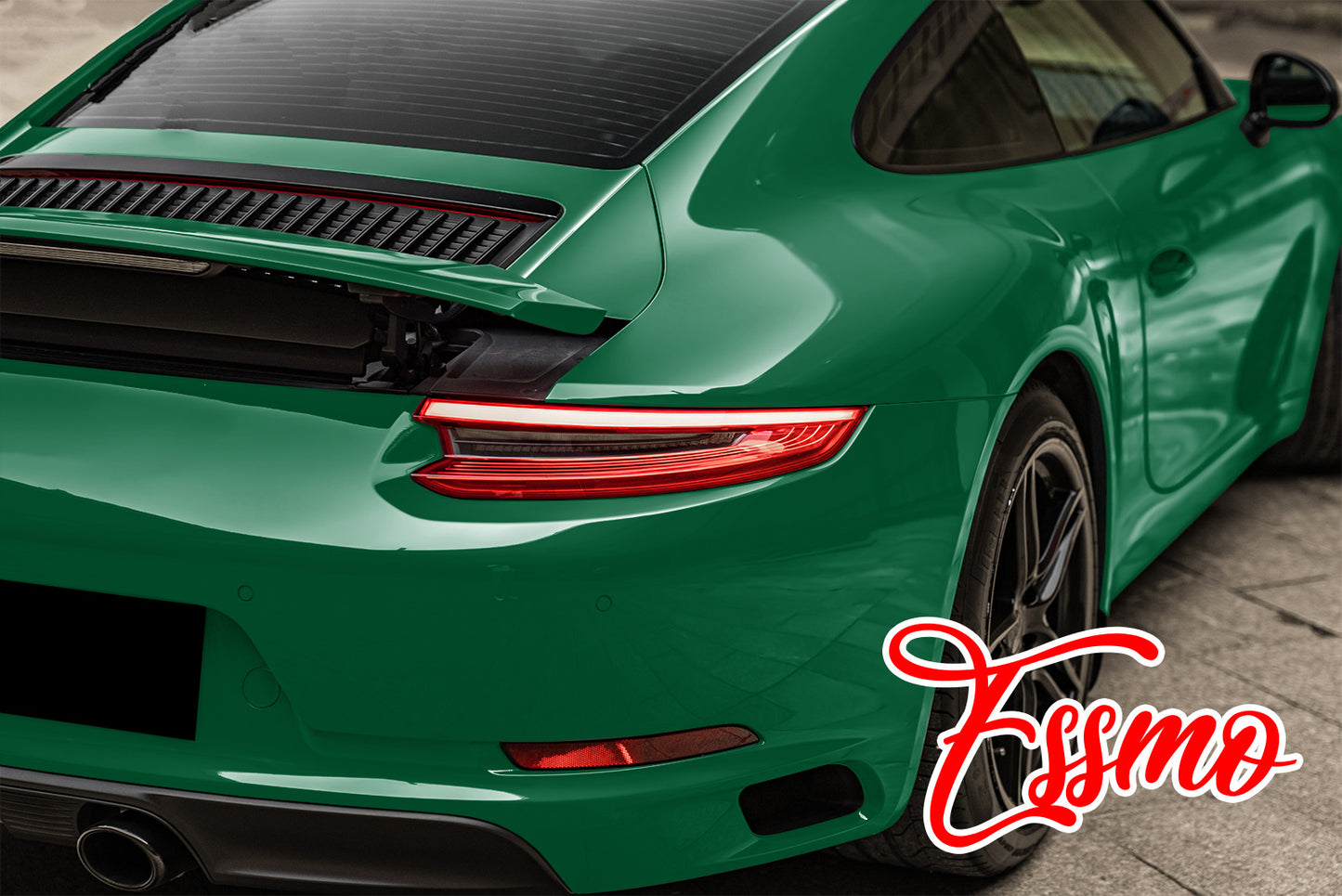 PET Super Gloss Dark Green Vinyl Wrap