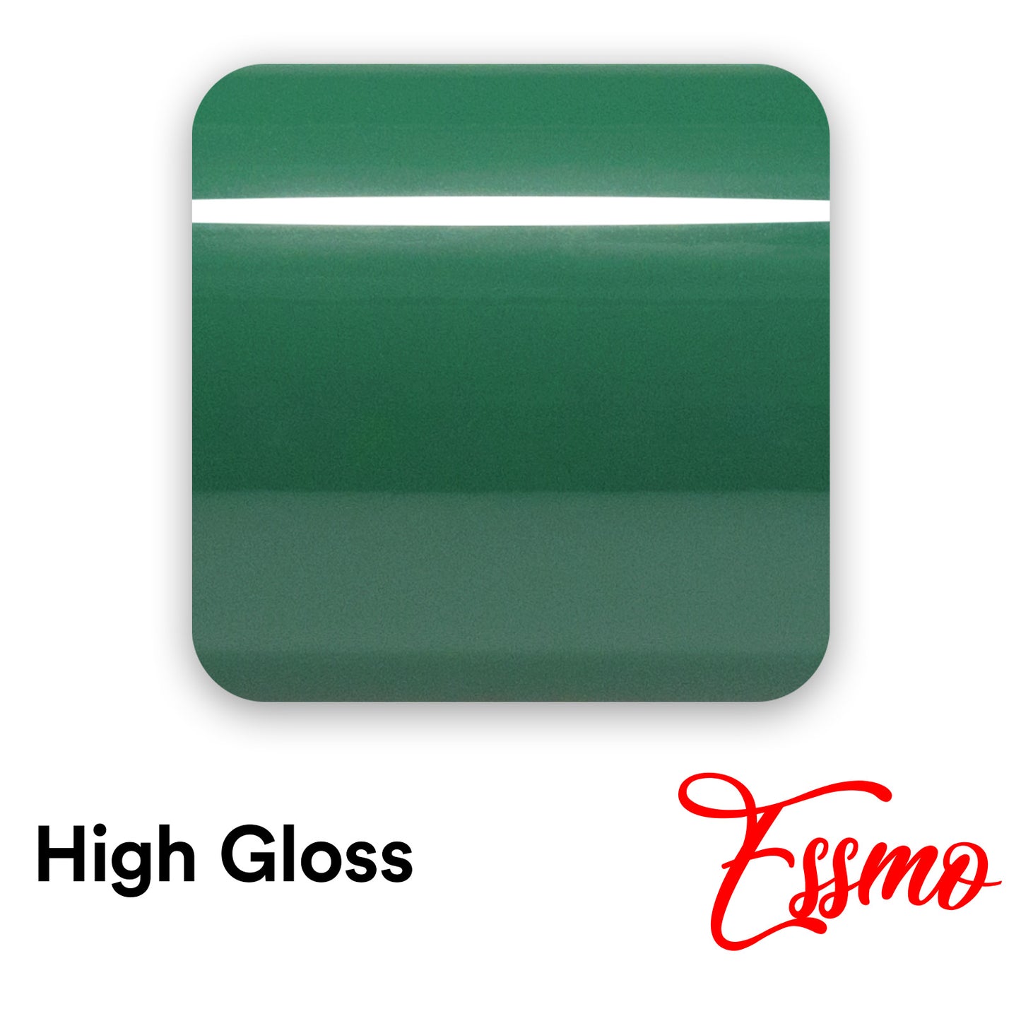 High Gloss Dark Green Vinyl Wrap