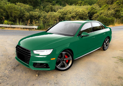 High Gloss Dark Green Vinyl Wrap