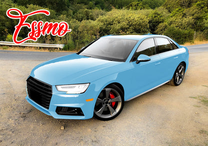 PET Super Gloss Baby Blue Vinyl Wrap