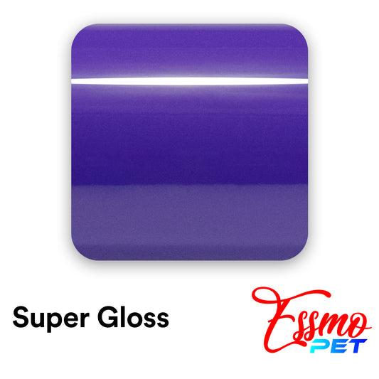 PET Super Gloss Purple Vinyl Wrap