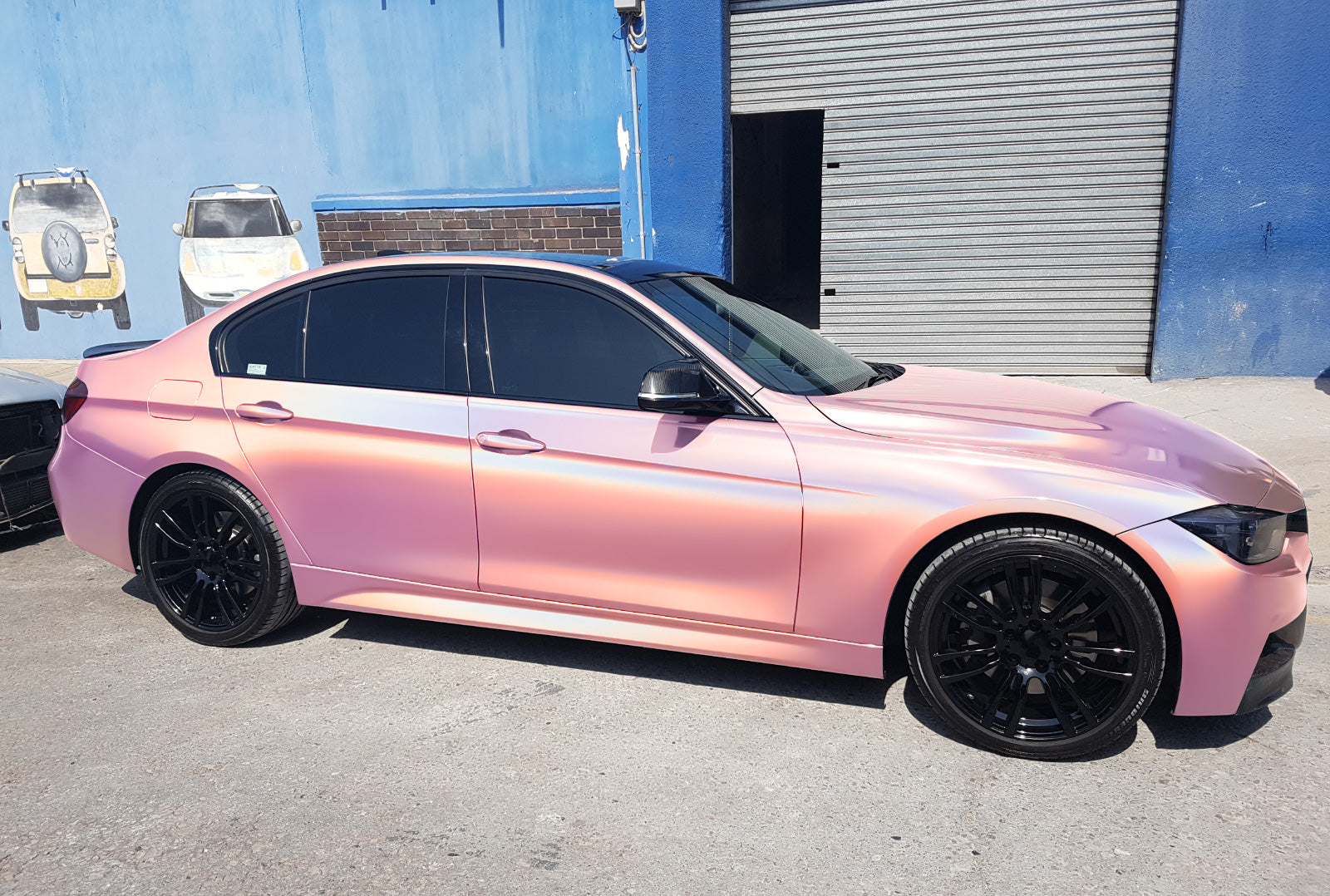 Sparkle Pink Gloss Glitter Vinyl Wrap – Essmovinyl