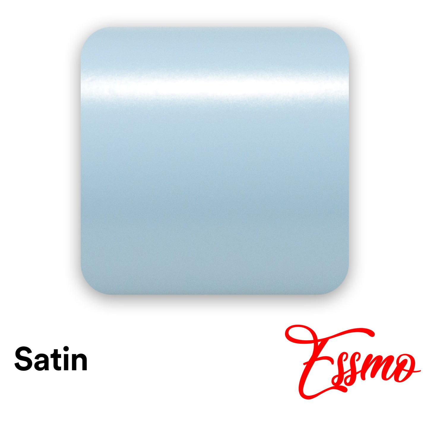 Satin Sea Breeze Blue Matte Flat Vinyl Wrap