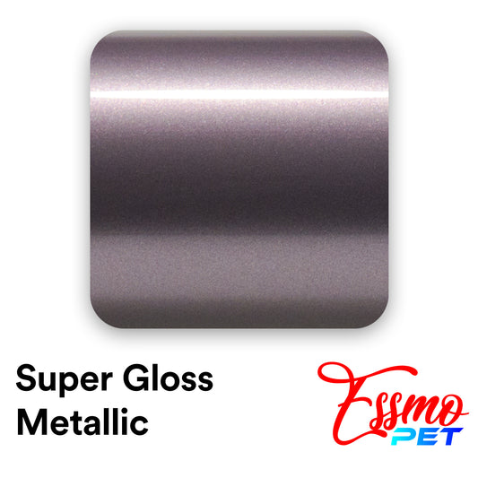 PET Super Gloss Metallic Luminous Violet Vinyl Wrap