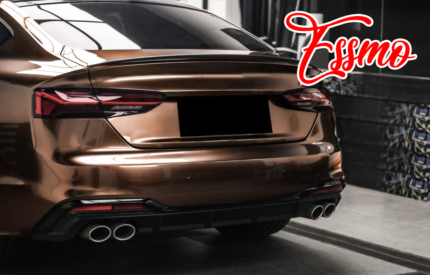 PET Liquid Metallic Mocha Brown Vinyl Wrap