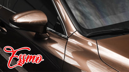 PET Liquid Metallic Mocha Brown Vinyl Wrap