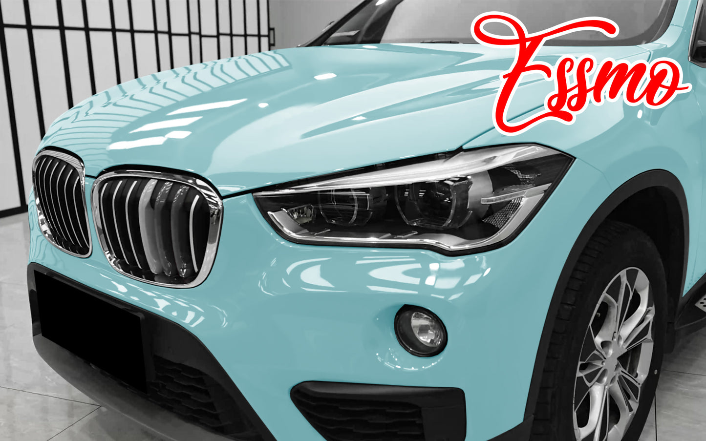 PET Super Gloss Aqua Haze Vinyl Wrap