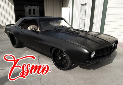 PET Satin Black Vinyl Wrap