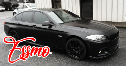 PET Satin Black Vinyl Wrap