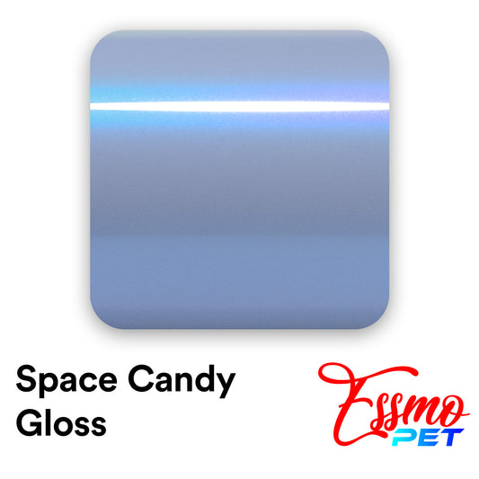 PET Space Candy Gloss Baby Blue Vinyl Wrap