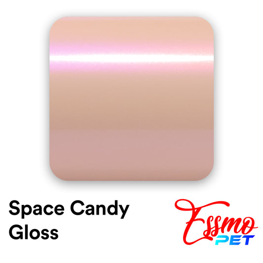 PET Space Candy Gloss Pink Purple Vinyl Wrap