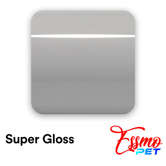 PET Super Gloss Light Nardo Gray Vinyl Wrap