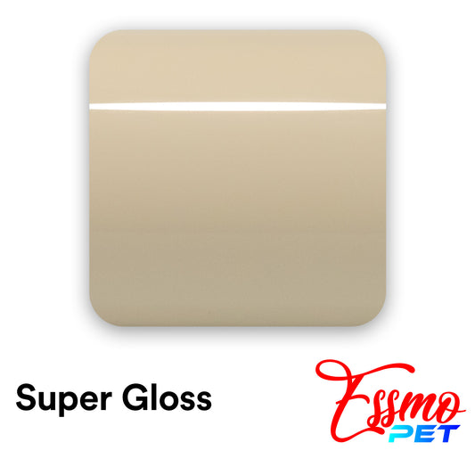 PET Super Gloss Khaki Milan Vinyl Wrap