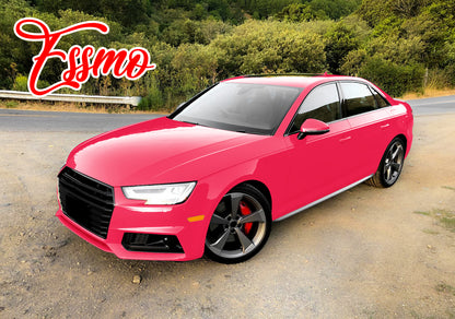 PET Super Gloss Beet Red Vinyl Wrap