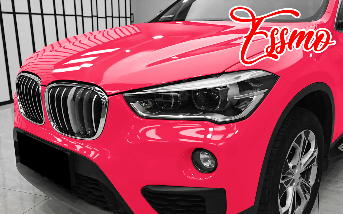 PET Super Gloss Beet Red Vinyl Wrap