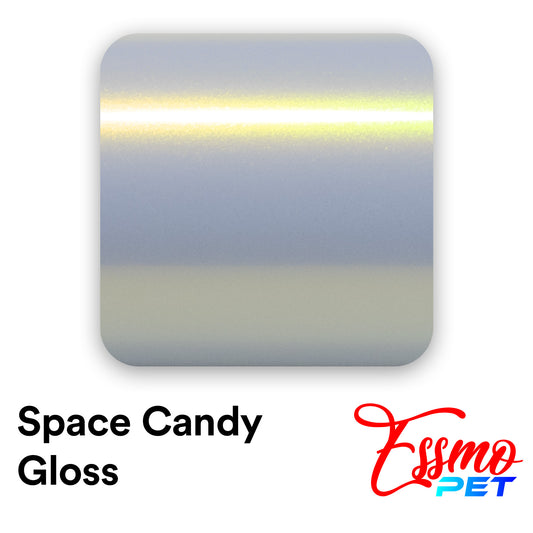 PET Space Candy Gloss Platinum Gold Vinyl Wrap